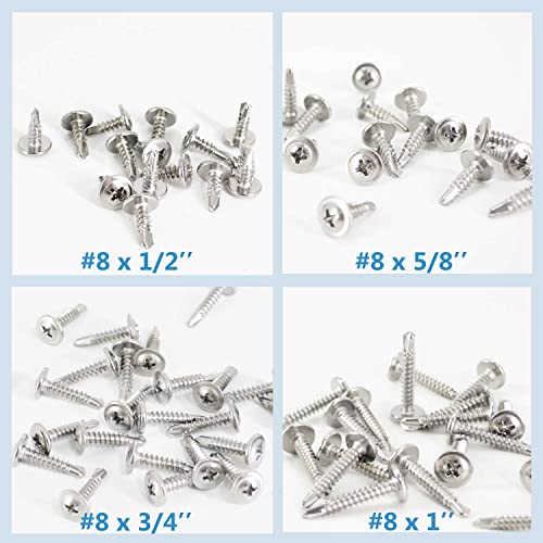 Sheet Metal Screws，Truss #8x5/8‘’（120） | Metal Fastener - color: Truss #8x5/8‘’（120）