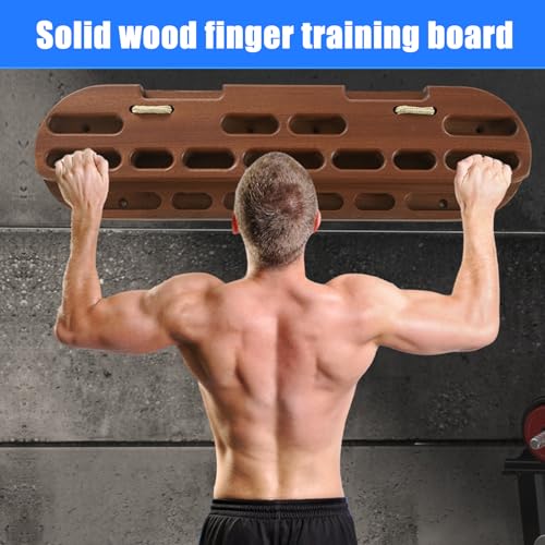 Hangs Board Wrist and Forearm Strengthener Indoor Rock Climbing Fingerboard Hand Strengthener Equipment Easy to Use Hand Equipment Climbing Hangs Board