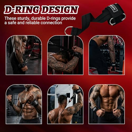 Weight Lifting Wrist Straps with 30Lbs Heavy Duty Rope-18 inch Cotton for Weightlifting Bodybuilding, Face Pull,Powerlifting, Pull Training & Deadlifts - color: Black with Rope