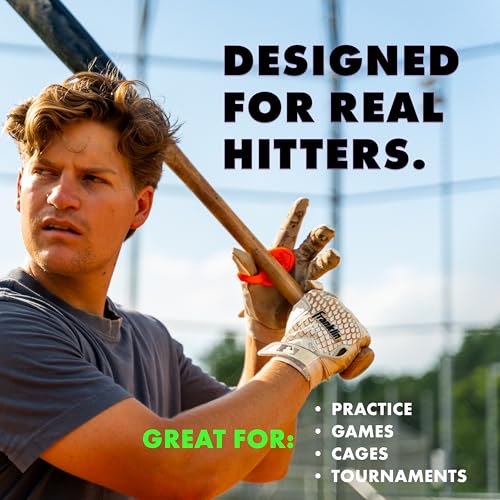 Baseball Thumb Guard, Batters Batting Grip, Finger Guard, Accessory, Batting Protection, Reduce Bat Sting, Hitter, Tool, Bat, Hitting Accessory - color: Neon Pink