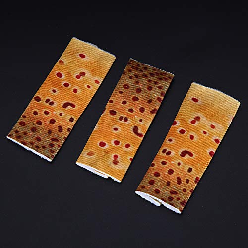 VBESTLIFE 3PCS Fishing Finger Tab Protector, Polyester Fishing Stripping Single Finger Guards for Fishing Finger