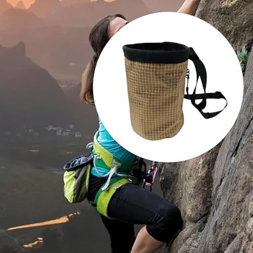 Chalk Bag for Rock Climbing Lightweight Climbing Accessories Storage Pouch Chalk Carrier Bag for Workout Bowling Gymnastics
