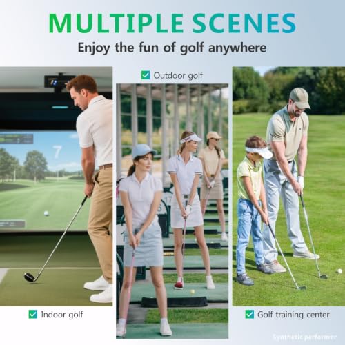 Golf Grip Trainer, Golf Training Aid for Correct Hand Position | Improve Grip Strength and Swing Technique for Better Performance, Portable Golf Club Grip Trainer for Beginners Practice