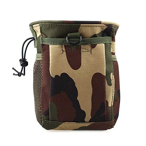 Belt/MOLLE Mini Dump Pouch/Shotshell Carrier/Chalk Bag - color: Woodland