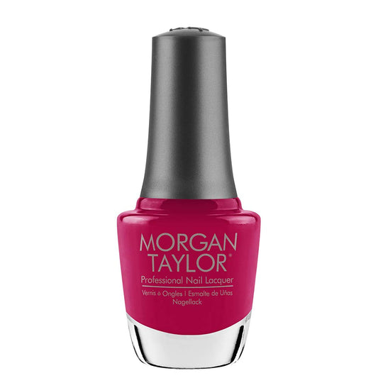 Morgan Taylor Nail Lacquer (Girls Love Buoys) Dark Pink Nail Polish, Finger Nail Polish, Long Lasting Nail Polish, Dark Pink Nai