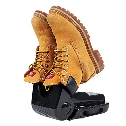 Boots and Shoes Dryer, Glove Dryer & Boot Warmer with Heat Blower, Portable Adjustable Rack and Timer, Folding Design & Quick Drying for Shoes, Gloves, Hats, Socks, Ski Boots