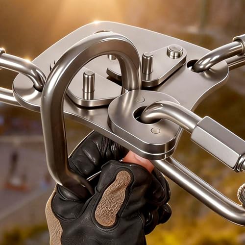 Premium Uninterrupted Link Plate Protectors with Multiple Angles Equipment for Climbing Enthusiasts Outdoor Climbing Gear