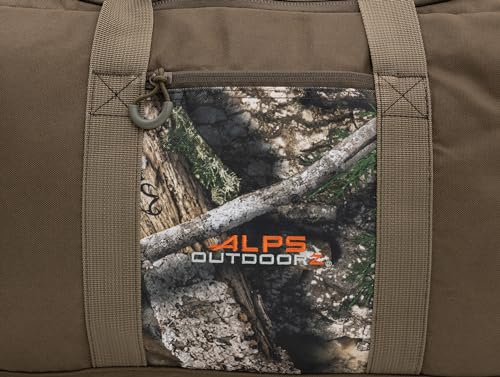 ALPS OutdoorZ High Caliber Duffel, Durable Camo Travel Overnight Bag - color: Realtree APX, size: Large