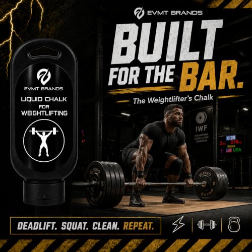 Liquid Chalk, Mess Free Gym Chalk for Weightlifting, Gymnastics, Rock Climbing, Dancing. Sweat Resistant and Long Lasting for Stronger Grip. - color: B1-4pk Lf