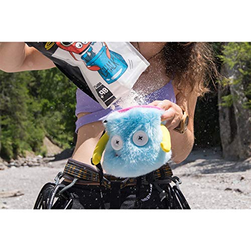 8BPLUS Chalk Bag for Rock Climbing and Bouldering, Chalk Pouch incl Belt & Biner – Cute Funny Character Design, Wide Opening, Gear with Personality, Gift for Climbers - style: JAMIE