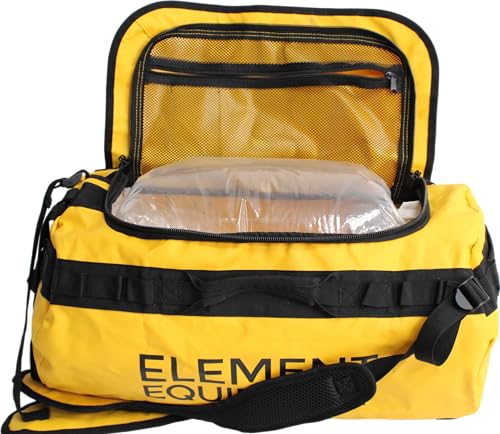 Element Equipment Trailhead Duffel Bag Shoulder Straps Waterproof Yellow Small - color: Yellow, size: Small 30 Liters