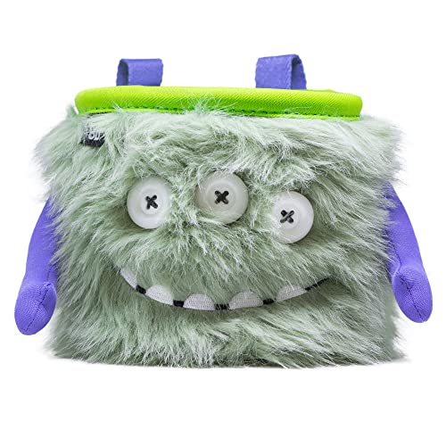 8BPLUS Chalk Bag for Climbing, Bouldering, Belt and Giftbox Included - Wide Opening - Brush Holders, for Left & Right Handers (Marty)