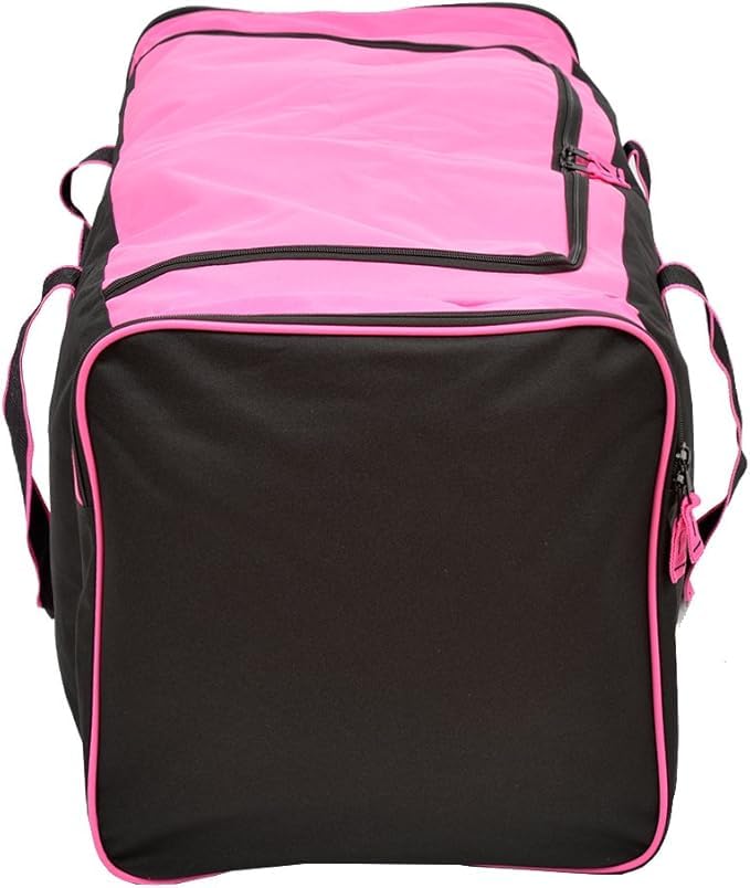 Jetstream Heavy Duty Multi Pocket Durable Sports Gym Equipment Travel Duffel Bag - color: XL 36" Pink, size: 36IN