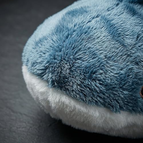 Cat Rock Climbing Chalk Bag, Fun Plush Animal Chalk Pouch with Drawstring, Adjustable Waist Belt for Indoor Outdoor Bouldering Sport Climbing - style: Large Grey Shark Cat