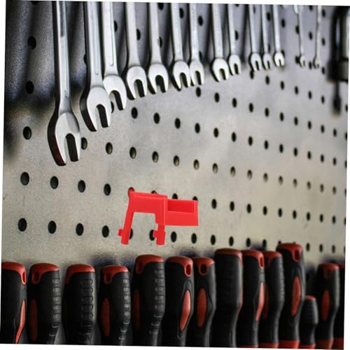 Unomor Hanging Board Hook Storage Hooks for Garage Bottle Can Racks Tool Hanger Garage Wall