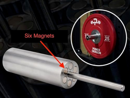 Magnetic Gym Stacked Weight Pin Cable Machine Weight Plate Extender (Length 80mm/3.15inch Diameter 10mm/0.39inch)