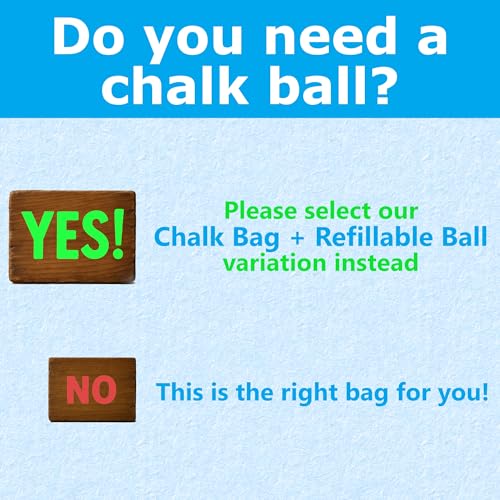 Chalk Bag + Ball for Rock Climbing, Bouldering, Top Rope | Climb On - style: Chalk Bag
