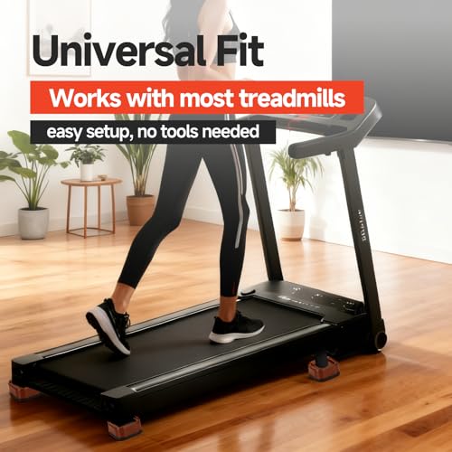 4-Pack Treadmill Incline Riser Blocks - color: Brown