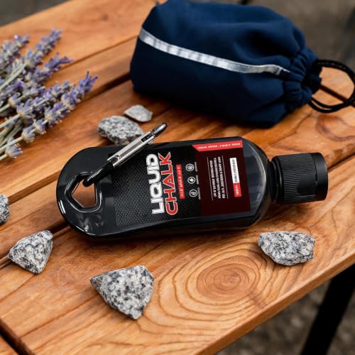 Liquid Chalk Gym 50ml Fitness Anti-Slip Supplies | Anti-Slip Workout Chalk for Men Powerlifters Weightlifters Athletes Gymnasts Trainers Competitors Gym Studio Bouldering