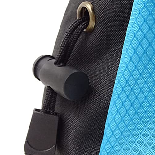 Climbing Chalk Bags,No Leak Rock Climbing Strawstring Bag - color: Light Blue