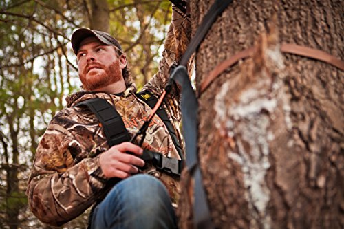 Hunter Safety System Lineman’s Climbing Strap, Quick-Adjust Tree Strap for Hands-Free Treestand Installation