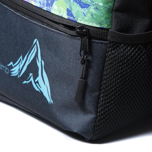 Bouldering Chalk Bucket Large Self-Standing Chalk Bag with Magnetic Closure, Fleece Lining, Zippered Pockets & Brush Holders