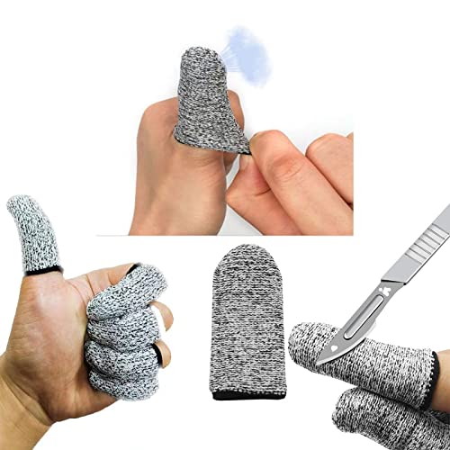 40PCS Cut Resistant Finger Cots - size: cut finger cots (pack of 40)