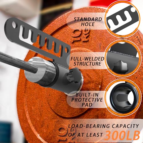 J Bryant Landmine Attachment & Belt Squat Series, Fits 2" Olympic Barbells, Heavy-Duty Steel Full-Body Training Tools for Press, Rows, LAT Pulldowns & Lower Body Workouts - style: Landmine Attachment with Belt