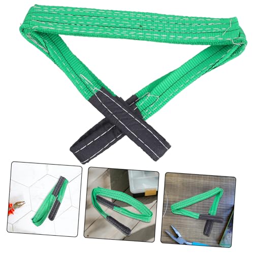 Healifty Industrial Heavy-Duty Lifting Strap Nylon Sling for Versatile Hoisting Safety Tested for Heavy Loads for Rigging and Transporting Equipment