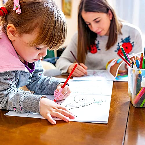 32 Pack Pencil Grips for Kids Handwriting, Pencil Holder Handwriting Grip | Ergonomic Training Pencil Pen Grips, Writing Tool for Toddlers Preschoolers, Children - color: 32pcs