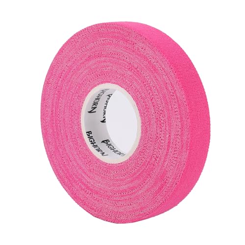 Bighorn Athletics Finger Tape, Female Climber Tin, 0.5"x45ft, 8Rolls, Pink | Climbing tape with retro design tape holder for tension support & bouldering. EZ tear, strong adhesive, residue-free. - color: Pink