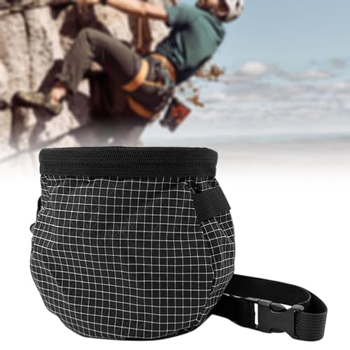 Colaxi Climbing Chalk Bag, Adjustable Belt, Storage Bag for Bowling, Climbing, Fitness Gym