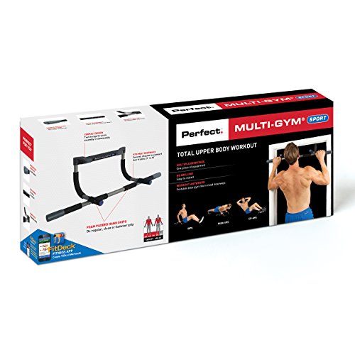 Perfect Fitness Multi-Gym Doorway Pull Up Bar and Portable Gym System - style: MULTI GYM SPORT