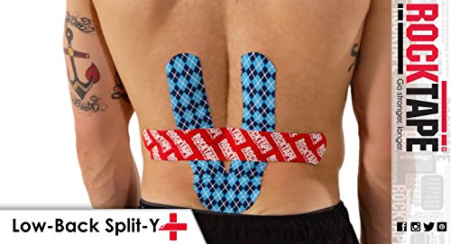 RockTape Highly Water-Resistant Kinesiology Tape - color: H2o Black
