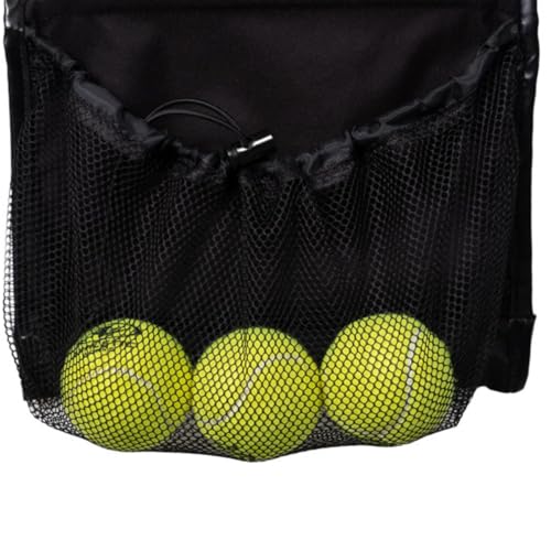 Hanging Sports Equipment Organizer | Multi-Purpose | Garage Sports Ball Storage | For Basketball Football Volleyball Tennis Soccer Biking | Toy Storage | Includes Hook & Pump