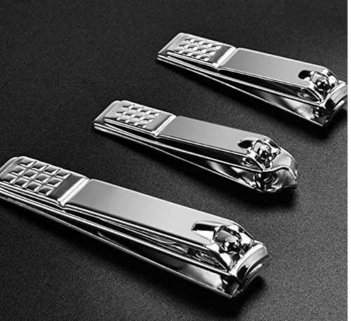 Nail Clippers Set Fingernail and Toenail Clipper Cutters for Men and Women, Professional Manicure Pedicure Grooming Kit, 16 Pieces Stainless Steel Nail Care Tools with PU Leather Travel Case