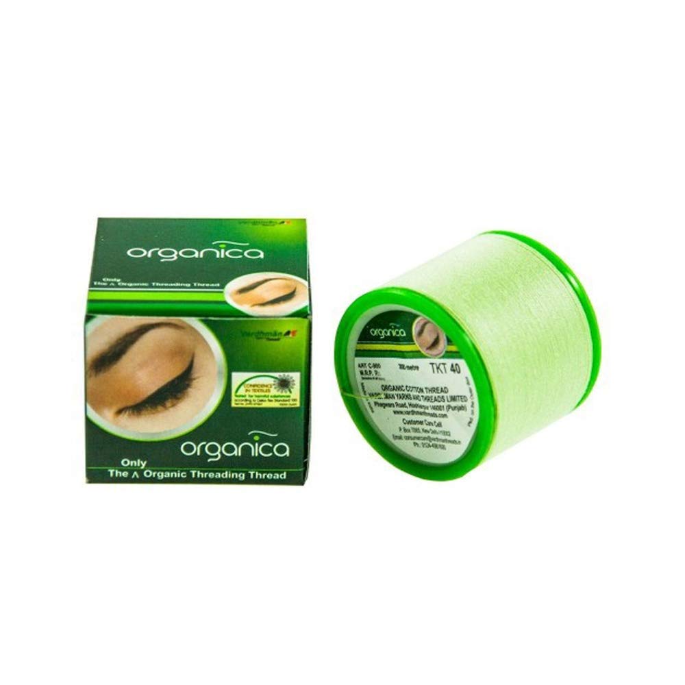 Organica Face & Eyebrow Threading Thread Organic X 1 Thread Spool Eyebrow Makeup Facial Dermaplaning Hair Removal Epilator Tool
