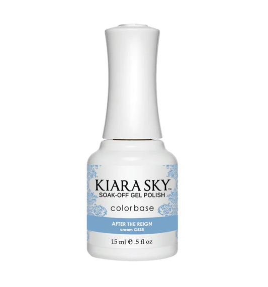 Kiara Sky Professional Nails Led Uv Soak Off Gel Polish - G487 Allure - Neon Orange Red