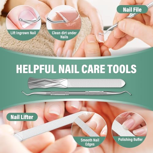 Upgrade Large Toenail Clippers for Thick Nails for Seniors Non-Slip Long Handle, Slanted Eagle Beak Angled Nail Clippers, Wide-Mouth Splash-Proof Curved Precision Ingrown Nail Cutter for Men Women - style: Modern