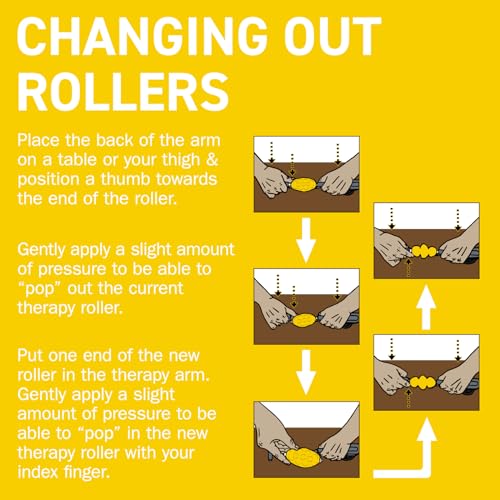 Rolflex The Massage Combo – 3-in-1 Roller for Muscles Deep Tissue with Firm Knobble, Contoured Muscle & Medium Oval Foam – Portable & Easy to Use Arm Massager & Leg Roller - style: Massage Combo
