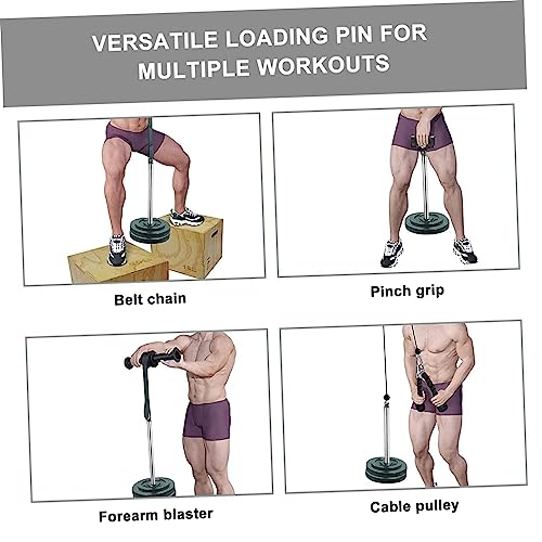 1pc Weight Loading Pin for Dumbbells Dumbbell Handle for Home Gym for Arm and Wrist Exercises Heavy-Duty Gym Equipment Accessory