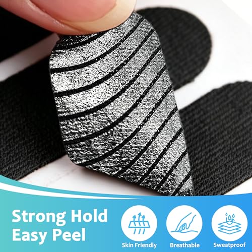 ELETIUO 144 PCS Bowling Thumb Tape & Finger Tape for Bowlers,Elastic Protective Tape with Portable Box,Bowling Accessories for Men&Women,Thumb Protection for Ball Grip, Sport Supplies for Exercise