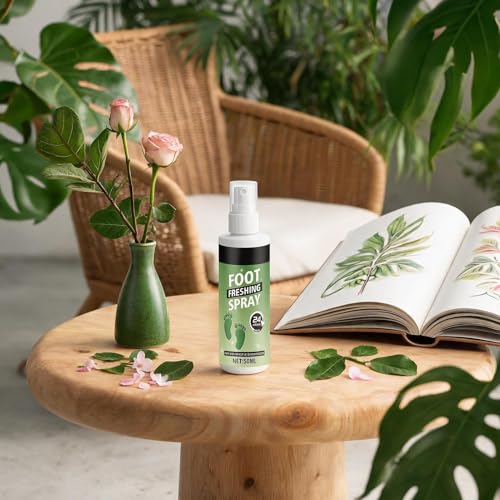 Shoe Odor Spray | 60ml Powerful Long-Lasting Remover,Shoe Smell Remover - for Leather Boots Footwear Tennis Hockey Closet Home Sneaker