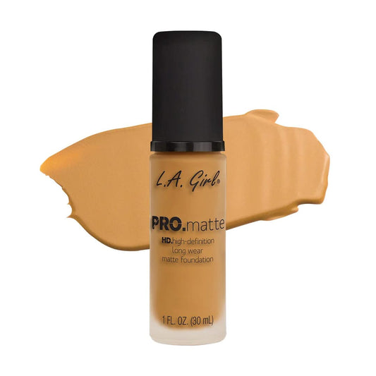 L.A. Girl Pro Matte Foundation, Warm Sienna, 1 Fl. Oz.
