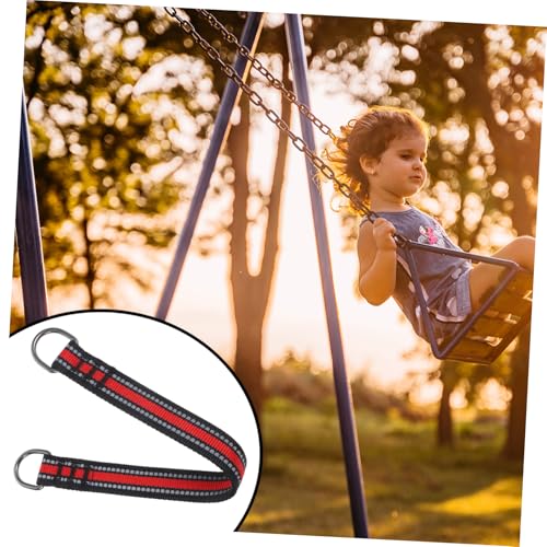 2pcs Heavy-Duty Gym Equipment Hanging Strap Versatile Fitness Connector for Tree Swings Aerial Workouts and Gymnastic Bars Durable and Easy to Install