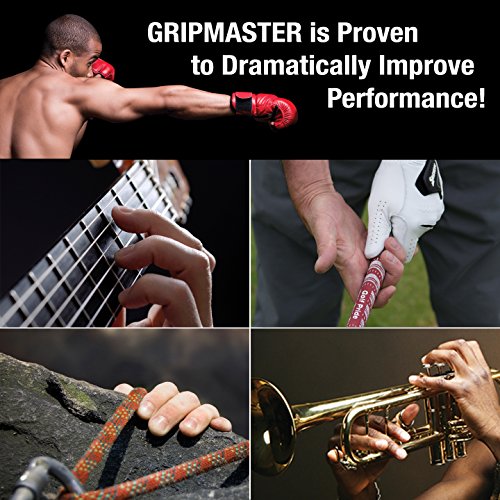 Prohands Gripmaster Hand Exerciser, Finger Exerciser (Hand Grip Strengthener), Spring-Loaded, Finger-Piston System, Isolate & Exercise Each Finger - color: Black - Gripmaster, size: 9 lb (Heavy Tension)