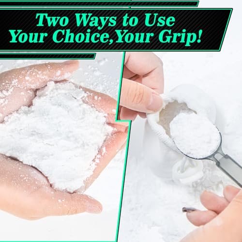 RAINFLOW 2PCS Chalk Ball - Climbing Chalk Gymnastics Magnesium Lifting for Gym, Gymnastics, Grip, Climbing, Weightlifting (5.5oz Chalk Powder) - style: 5.5oz Chalk Powder