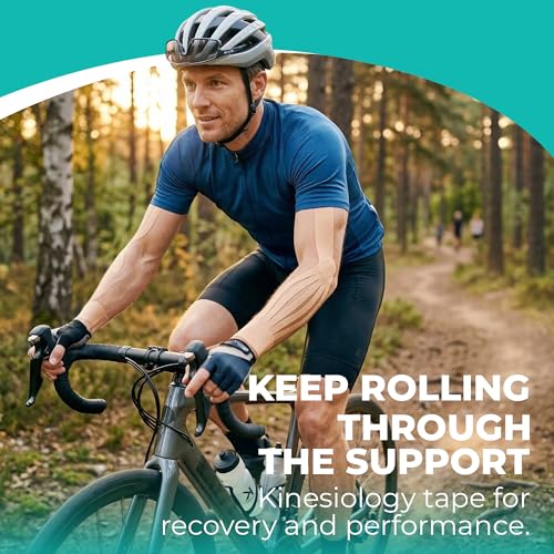 Kinesiology Tape Bulk Roll 114ft - Athletic Sports Tape, Beige | Elastic Waterproof, Athletic Support & Joint Protection, Uncut for Wrist, Knee, Shoulder, Foot, Skin-Friendly - color: Skin Beige