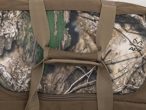 ALPS OutdoorZ High Caliber Duffel, Durable Camo Travel Overnight Bag - color: Realtree APX, size: Large