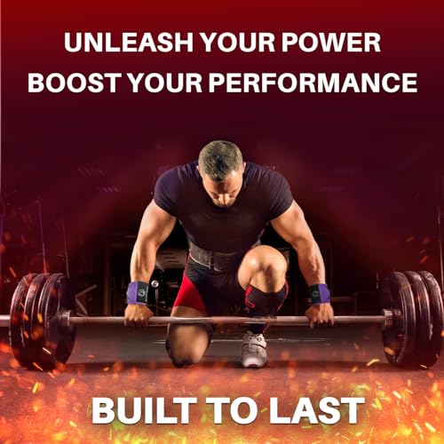 TECEUM Weightlifting Wrist Wraps with Thumb Loop – Gray – Beast Mode – 18 inch – Heavy-Duty Workout Wrist Support & Protection – Ideal for Powerlifting, Strength Training, Bodybuilding